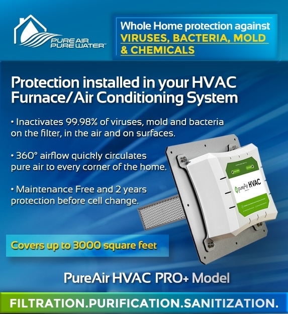 PureAir HVAC Purification Sanitization PRO 9+BPI
